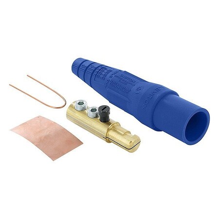 Leviton Single Pole Inline, 300 A, Male, Blue 16D22-UB