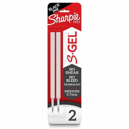 Sharpie Pen Ink Cartridge, Medium Tip, 2 PK 2096168