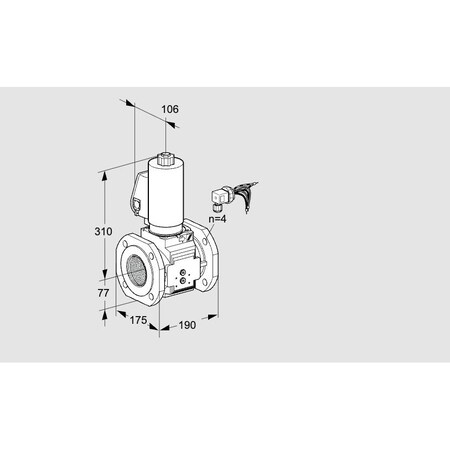Honeywell Kromschroder VAS665F05NWSLB/PP/PP KS88204632