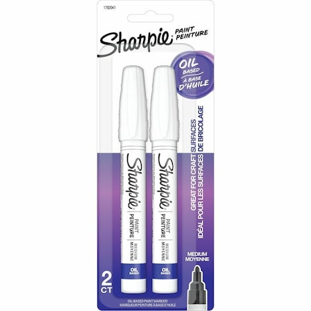 Sharpie Oil Based Paint Marker, 2 PK 1782041