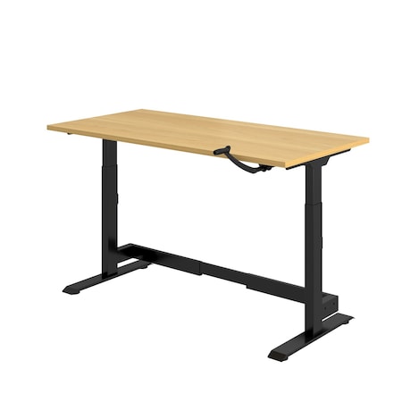 4Dock 48 x 30 in Manual Hand Crank Height-Adjustable Workbench WST212-48