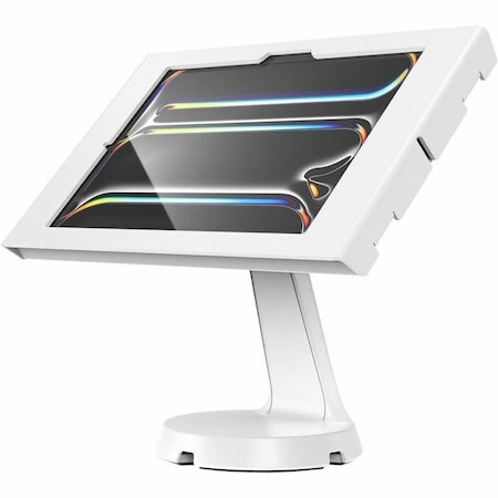 Compulocks IPAD PRO M4 13IN (2024), APEX ENCLOSURE MAST STAND - WHITE 333W13PAPX4W