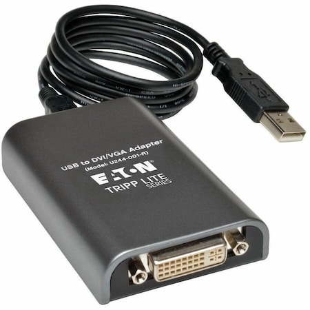 Tripp Lite USB2.0 TO DVI-I/VGA ADAPTER U244-001-R