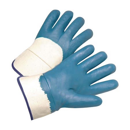 Pip Nitrile Dipped Glove w/Jersey Liner, Heavyweight Smooth Grip on Palm Fingers&Knuckles, Safety C, 12PK 2786