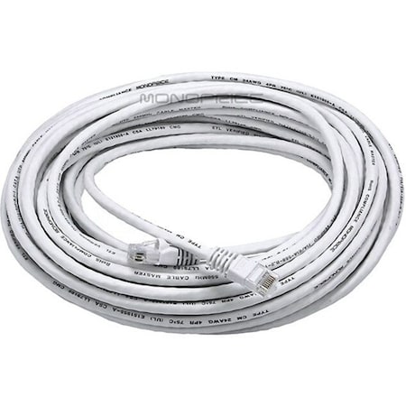 Monoprice Ethernet Cable, Cat 6, White, 50 ft. 2217