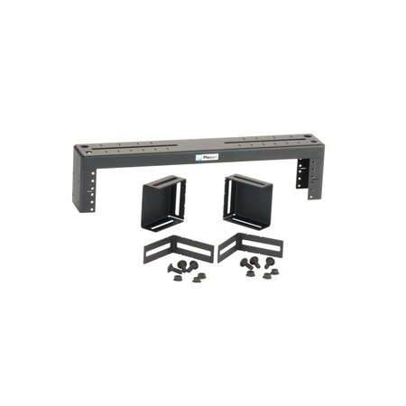 Panduit ZONE CABLING LADDER RACK, BRACKET 2U BLACK, 425663 | Zoro