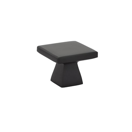 Patioplus Podium 1.75 in. Cabinet Knob, Flat Black PA1631467