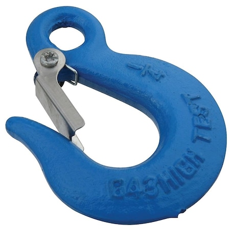National Hardware 3247BC Series Eye Slip Hook, 1/4 in, 2600 lb Working Load, Steel, Blue N265-504