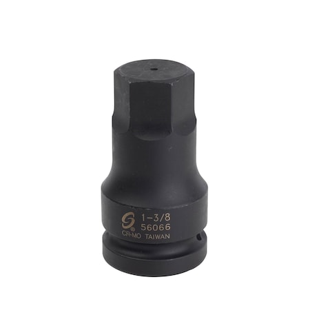 Sunex 1 in Dr Hex Driver Socket 1 3/8 in 56066