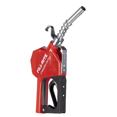 Tuthill Fill-Rite SD Automatic Gasoline Spout Nozzle, 3/4 in, NPT, 14.5 gpm, Cast Aluminum, Red SDN075RAN