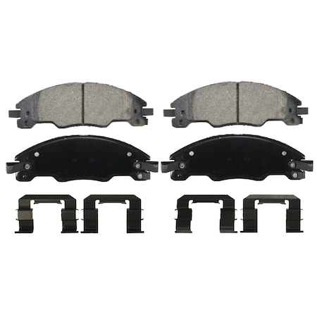 Wagner Brake QuickStop Front Disc Brake Pad Set Ceramic,  ZD1339