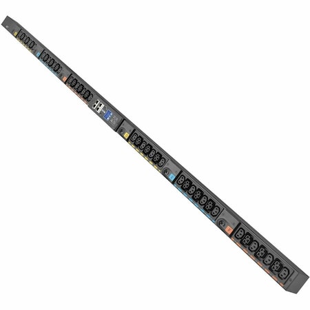 Eaton Universal-Input Managed PDU G4, 208V and 415/240V, 42 Outlets, Input Cable Sold EVMAGU23X-E