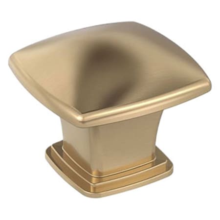Amerock Square Knob 1-3/16 in  Champagne Bronze Garfield BP37020CZ