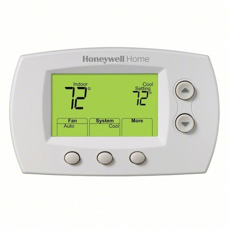 Honeywell Home Wireless Thermostat, 3 Heat Pump or 2 Conventional H, 2 C, Battery, 20/30VAC YTH5320R1000