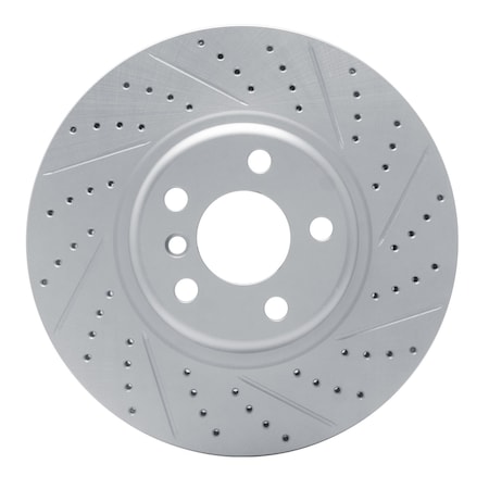Dynamic Friction Co DFC Geoperformance Rotor - Drilled and Slotted 830-31171R