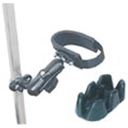 Rugged Gear Swing Arm Holder 1 in. U-Bolt with Floor Base 15502