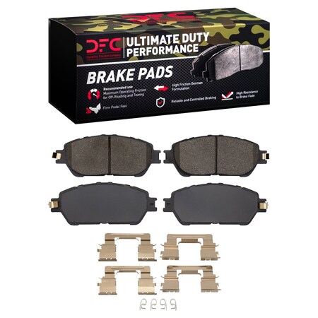 Dfc Ultimate Duty, Disc Brake Pad Set,  1400-0906-12