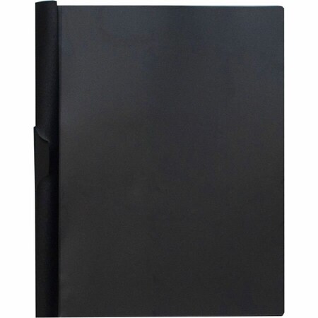 Business Source Letter Report Cover, 30 Sheet Capacity, Black BSN78495