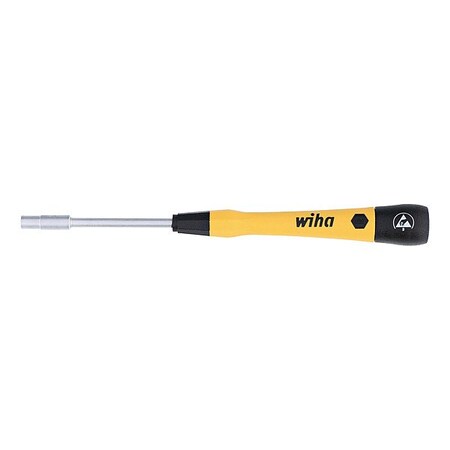 Wiha Nut Driver, 4 mm, Metric, 60 mm, Action 27785
