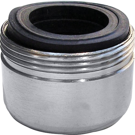 Westlake Pipe & Fittings 1.8 GPM 55/64'' Male Dual Thread Aerator Brushed Nickel 9/1/9979