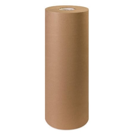 Partners Brand Kraft Paper Rolls, 24 in Roll Width, 1,200 ft Roll Length, 24 lb Roll Weight, 24 lb Basis Weight KP2430V