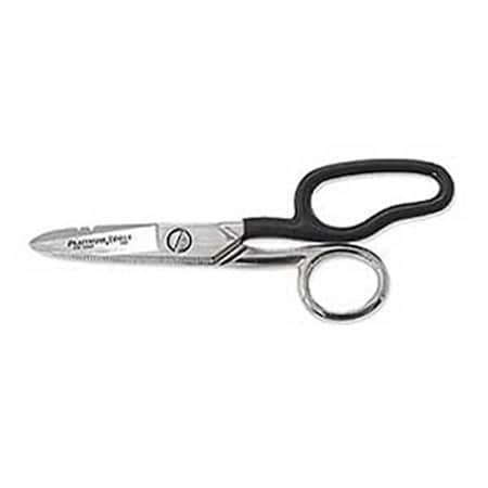 Platinum Tools Professional Electrician's Scissors with Serrated Teeth Blade 115 0284