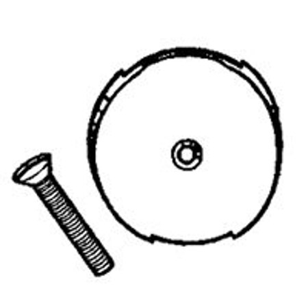 Plumb Pak Tub Face Plate, Brushed Nickel, For Bath Drains PP826-10BN