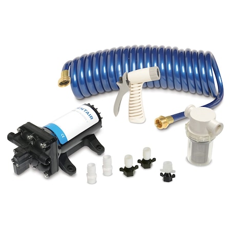 Pentair Shurflo PRO WASHDOWN KIT II Ultimate - 12 VDC - 5.0 GPM - Includes Pump, Fittings,  4358-153-E09