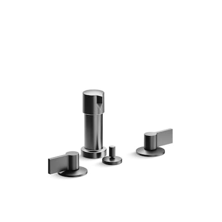 Kohler Components Widespread bidet faucet with Lever handles 77983-4-BGP