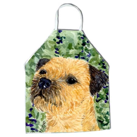 Carolines Treasures Border Terrier Apron - 27 x 31 in. SS8801APRON
