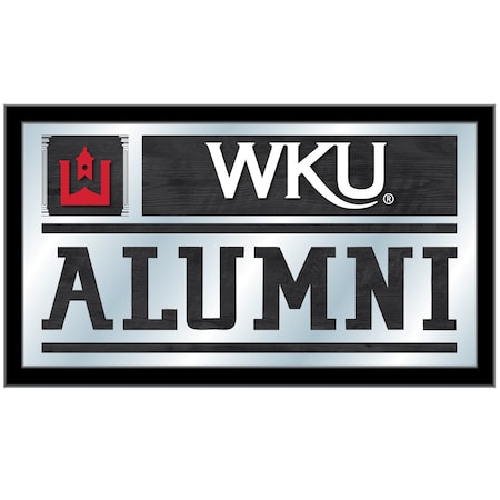 Holland Bar Stool Co Western Kentucky 26" x 15" Alumni Mirror MAlumWestKy