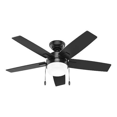 Hunter CeilingFan, Black/Gray, 44inDia, 5Blade 52775