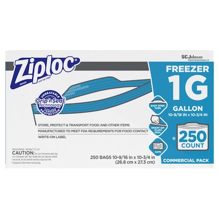 Cascades Pro Ziploc Freezer Bags 1 Gallon 364937