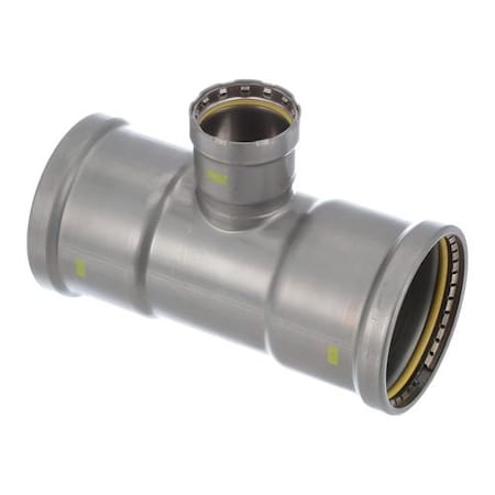 Viega MegaPressG tee P1 4 P2 4 P3 2 carbon steel zinc-nickel coating 28710