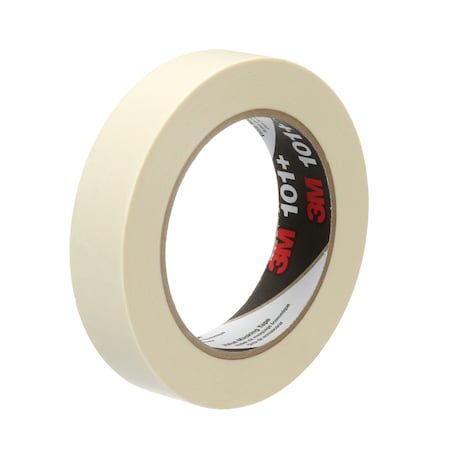 3M Masking Tape, 24 mm W x 55 m L, 5.1 mil Thick, Tan, Rubber Adhesive, 36 PK 101+