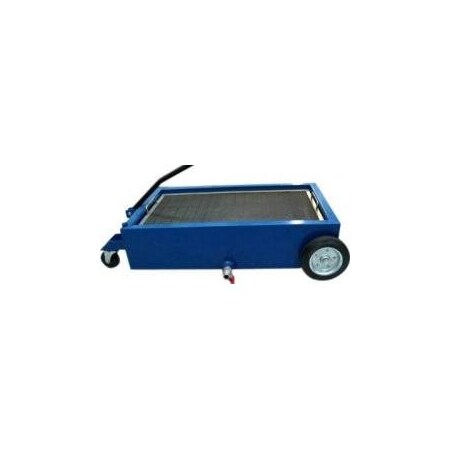 Zeeline Lowboy Metal Truck Drainer 18 Gal Hd, Heavy-Duty Steel, 18 Gallon Load Capacity, 42 Inch L NS227