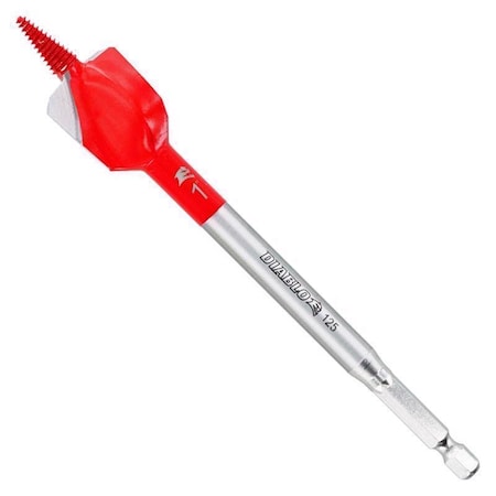 Diablo 1in. x 6in. Demo Demon Spade Bit for Nail-Embedded Wood DSPD4050