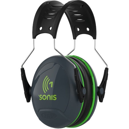 Jsp Passive Ear Muff with Adjustable Headband, NRR 22 262-AEB010-HB
