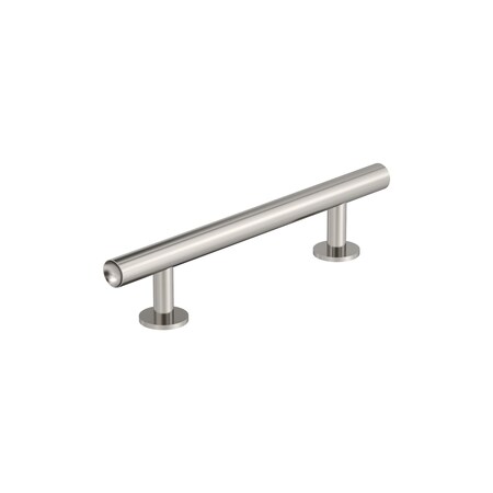 Amerock Radius 3-3/4 inch 96mm Center-to-Center Polished Nickel Cabinet Pull BP36865PN