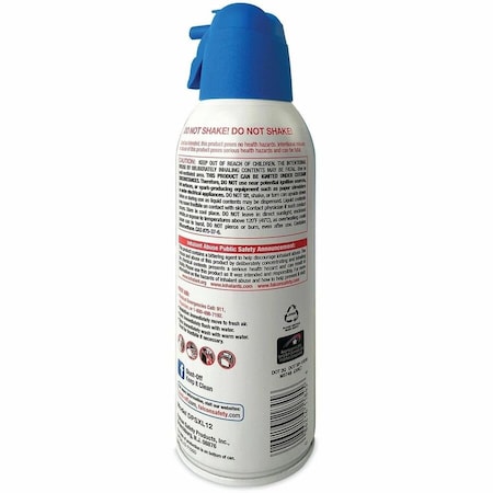 Falcon Safety Dust-Off Air Duster - For Computer Equipment, Printer Accessories - 12 fl oz DPSXL12