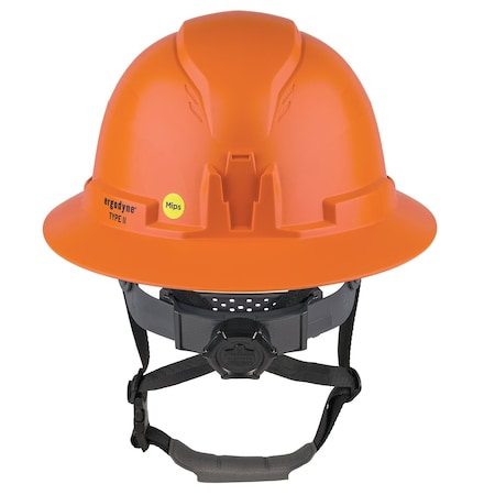 Ergodyne Orange Class E Type 2 MIPS Full Brim Safety Helmet 8963-MIPS