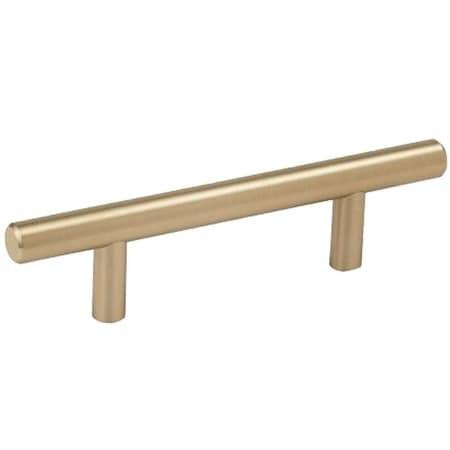 Amerock Bar Pulls Series Cabinet Pull, 5-3/8 in L Handle, 1/2 in H Handle BP40515BBZ