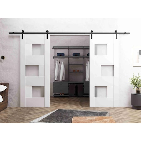 Vdomdoors Slab Interior Door, 32" x 80", White SETE6933DB-WS-36