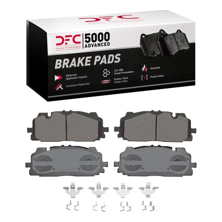 Dfc 5000 Advanced Disc Brake Pad Set,  1551-1894-01