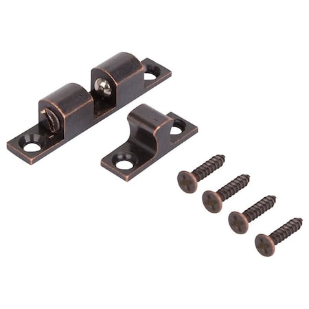 Prosource Double Ball Catch, Brass, Venetian Bronze CB-01VB-PS