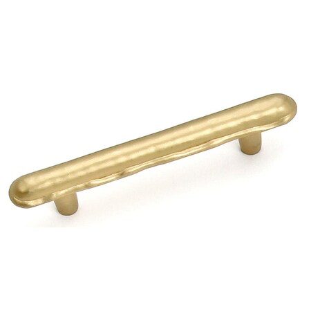 Grilltown 3 in. Merlot Pull Satin Brass GR536948
