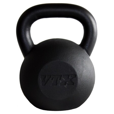 Troy Barbell 70 lbs Cast Iron Kettlebell, Black KB-070G2