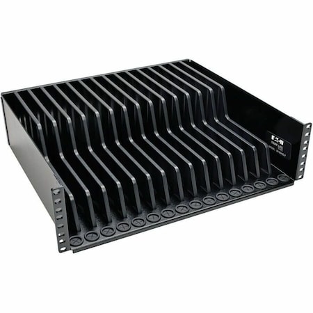Eaton Tripp Lite Series SmartRack 3U Rack-Mount Configurable Storage Shelf for Personal Electronics SR16SHELF