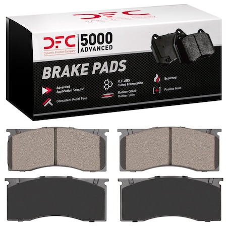 Dfc 5000 Advanced, Disc Brake Pad Set,  1551-0011-00