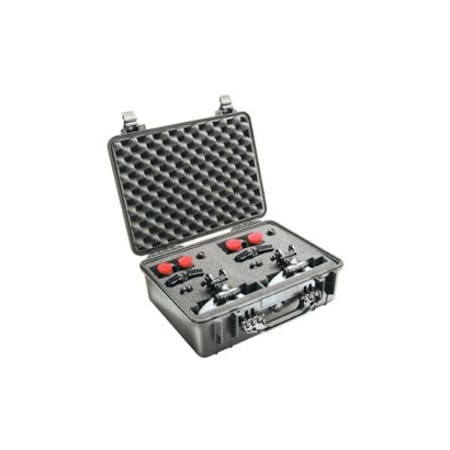 Pelican Yellow Protective Case, 19.78"L x 15.77"W x 7.41"D 1520